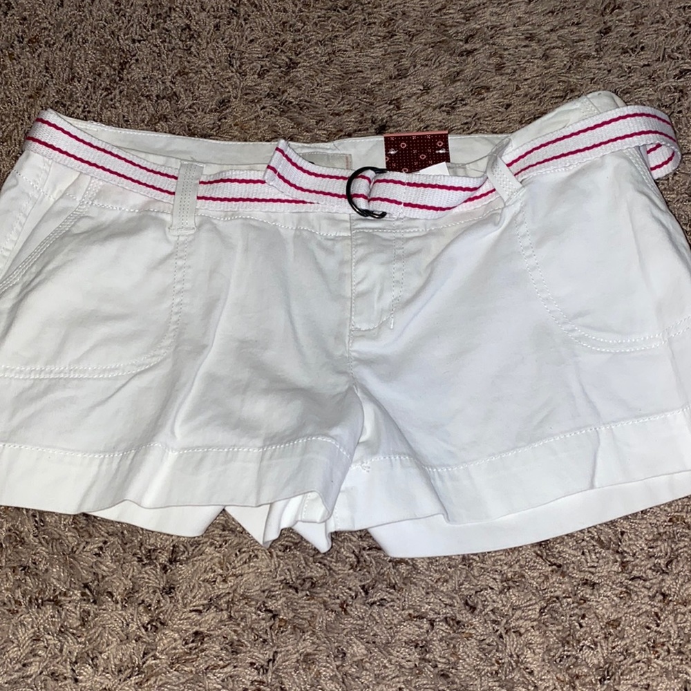 White shorts